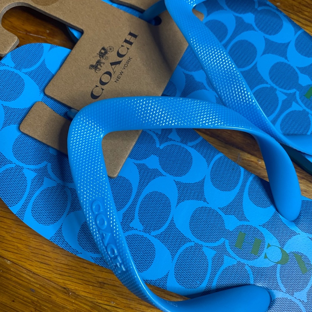 Coach Flip Flops